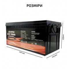 LiFePO4 аккумулятор 200Аг 25.6В (5120Вт.ч) BMS 200A +Bluetooth модуль для гибридного инвертора FCHAO 4.2кВт